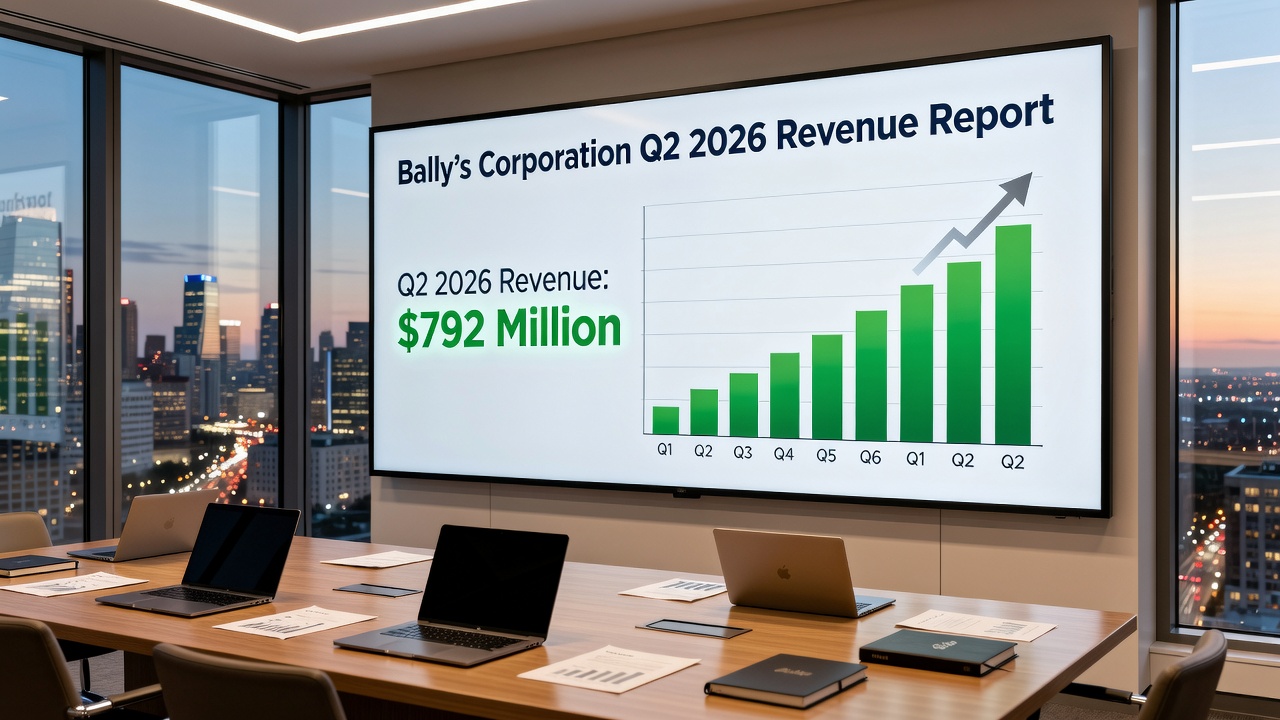 UK gaming market trends and Bally's expansion strategy illustration